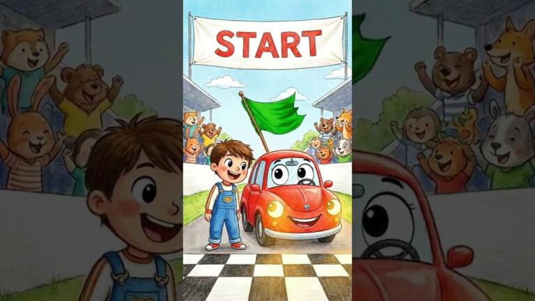 Vroom Vroom Arabam | Çocuklar İçin Araba Şarkısı | Eğlenceli Çocuk Şarkıları #kids