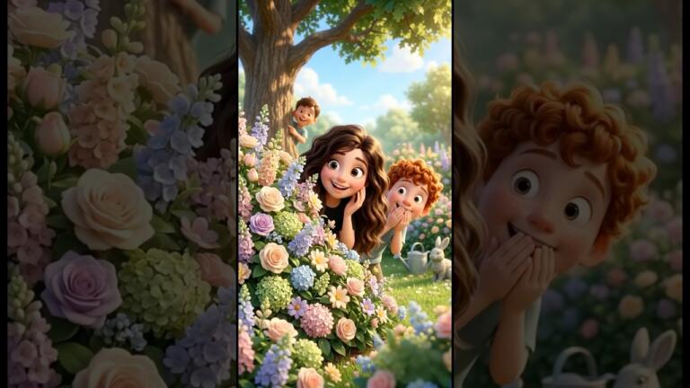 Elvin’in Çiçekli Oyun Bahçesi | Çizgi Film İzle #kidssong #cartoon #çocuk #çocukşarkıları