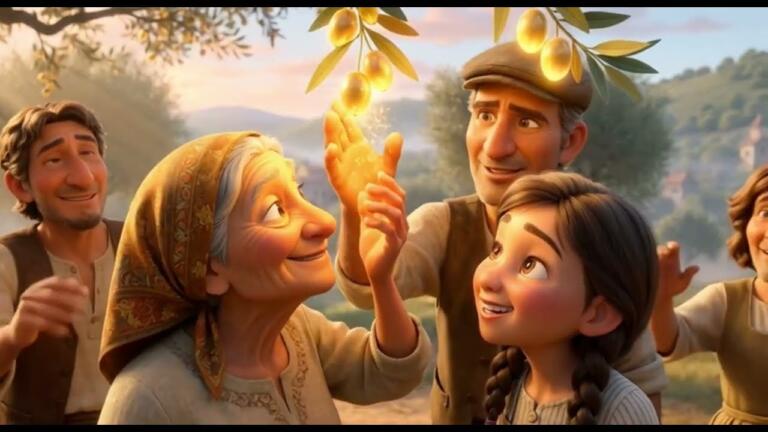 Masal Çizgi Film İzle | SEVİLLA’NIN SİHİRLİ ZEYTİN AĞACI | İSPANYA MASALI