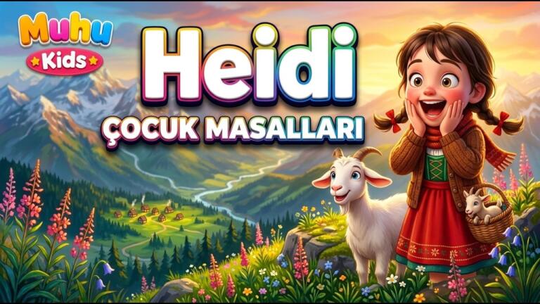 Heidi | İsviçre Masalı | Çocuklar İçin Çizgi Film | Çocuk Masalları