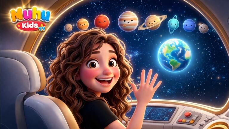 Elvin ile Gezegenleri Keşfet! 🚀